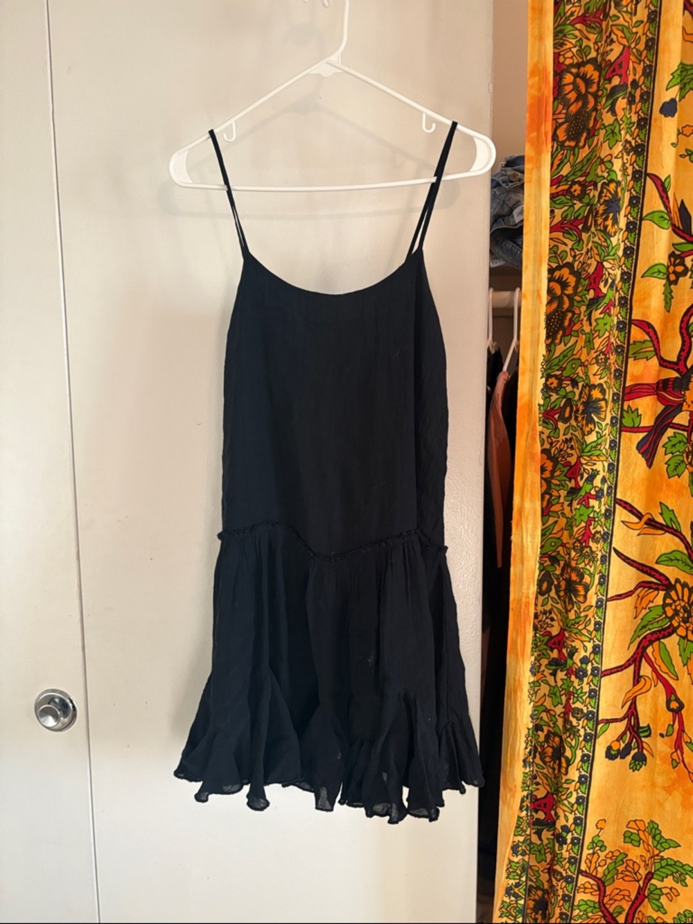Blue IVY frilly dress